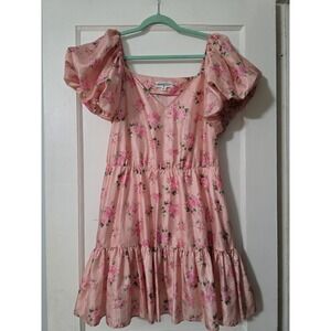 LoveShackFancy x Target Floral Puff Sleeve Cecile Mini Dress Size 10 *read*